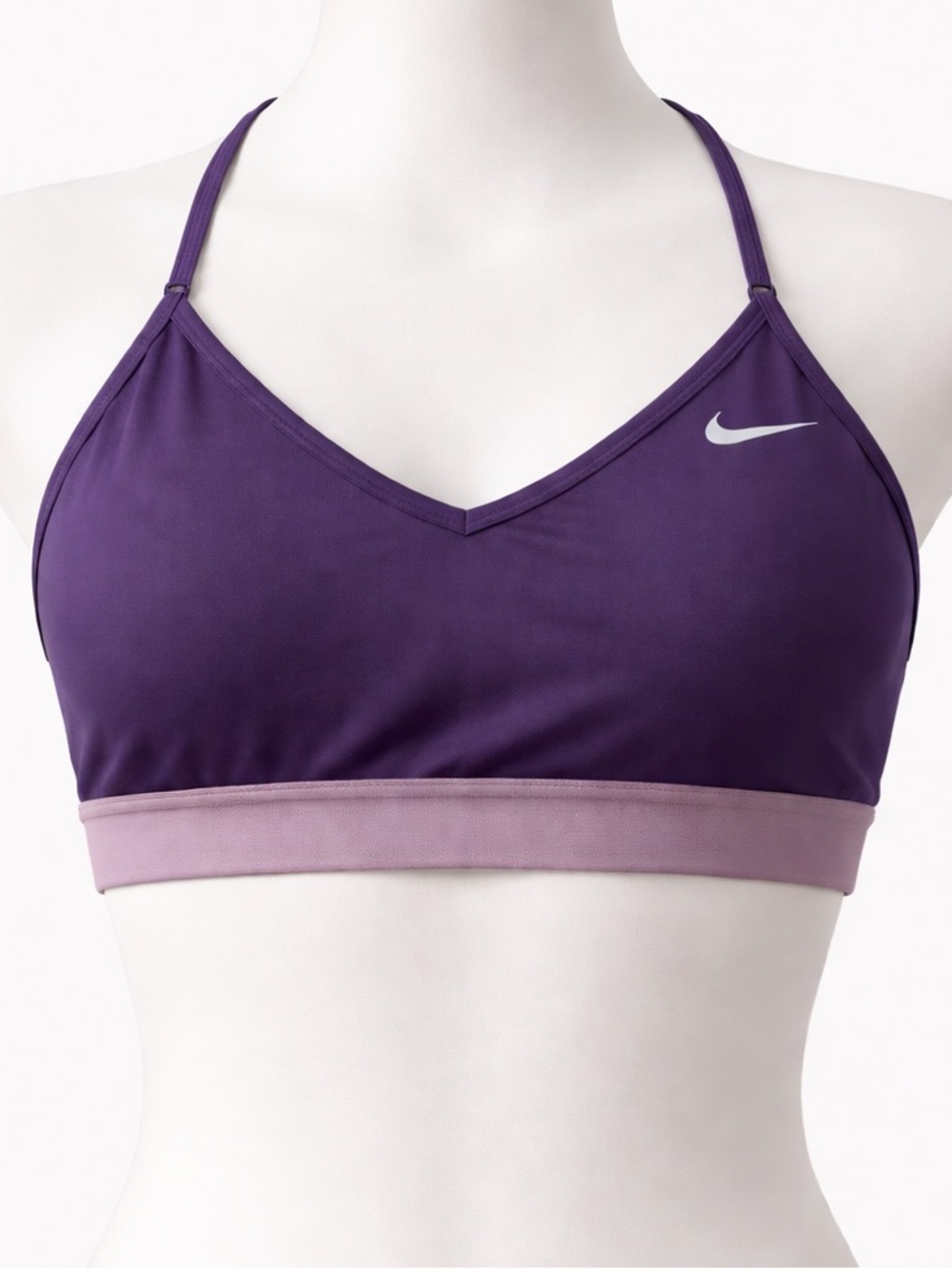 Nike Women's Purple Strappy Sports Bra size Small